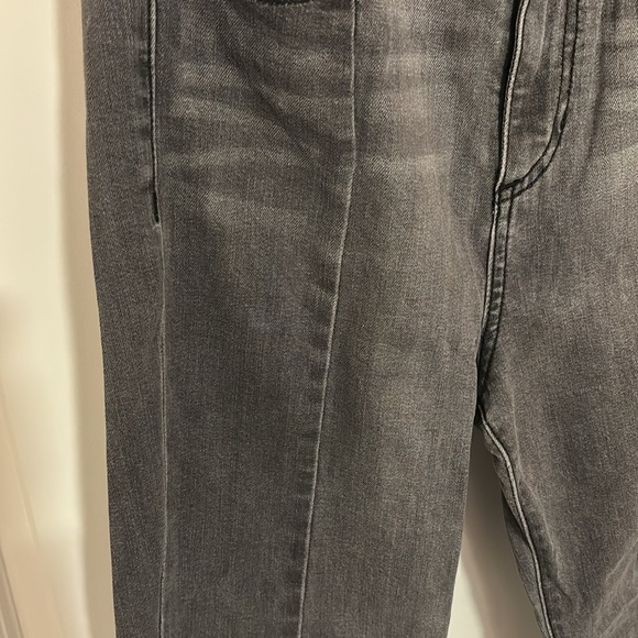 Grey Two Tone Skinny Jeans - Picture 4 of 9